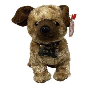 2004 TY  Beanie Babies ODIE Morsel The Dog from Garfield Movie 8 Inch Tags Brown